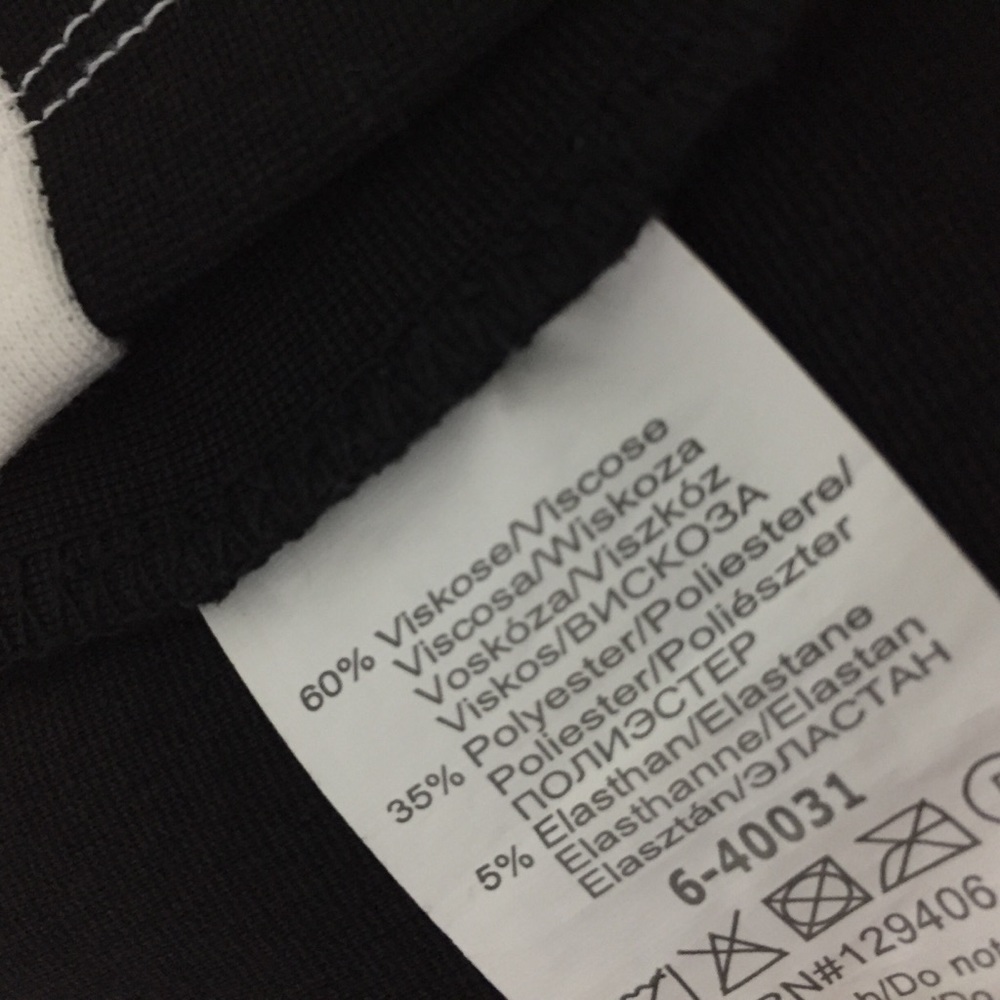 14 VENUS Sexy Black and White Bodycon Dress - Picture 6 of 6